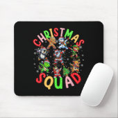 Kerstteam Sinterklaas Elf Squad Kerst Overeenkomen Muismat (Met muis)