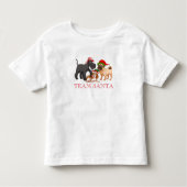Kerstteam Sinterklaas Kinderen T-Shirt (Voorkant)