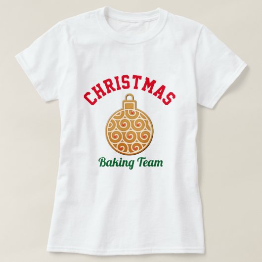 kerstteam t-shirt (Design voorkant)