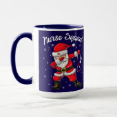 Kerstteam verpleegkundigen mok (Links)