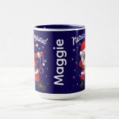 Kerstteam verpleegkundigen mok (Midden)