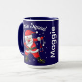 Kerstteam verpleegkundigen mok (Voorkant links)