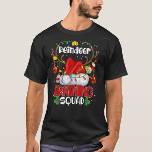 kerstteam voor rendiertraining Xm T-shirt