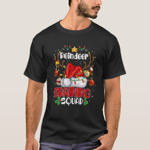 kerstteam voor rendiertraining Xma T-shirt