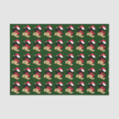 kersttebar-papier tissuepapier (Voorkant)