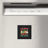 Kersttechnische ondersteuning hier om Xmas-cookies Magneet (Insitu (Vaatwasser))