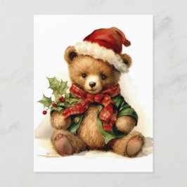 KerstTeddy Bear Briefkaart