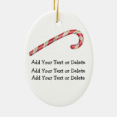 KerstTeddy Bear Keramisch Ornament (Achterkant)