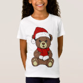KerstTeddy Bear T-shirt (Voorkant)