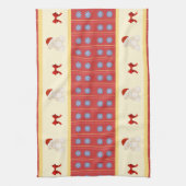 Kerstteddy Kitchen Towel Theedoek (Verticaal)