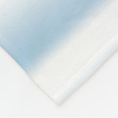 Kerstteddybeer Couple met cadeau Fleece Deken (Hoek)