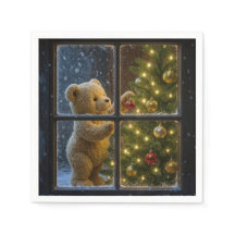 Kerstteddybeer versiert een kerstboom