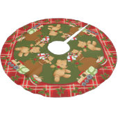 kerstteddyberen kerstboom rok (Gekanteld)