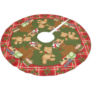 kerstteddyberen kerstboom rok