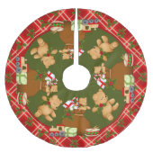 kerstteddyberen kerstboom rok (Voorkant)