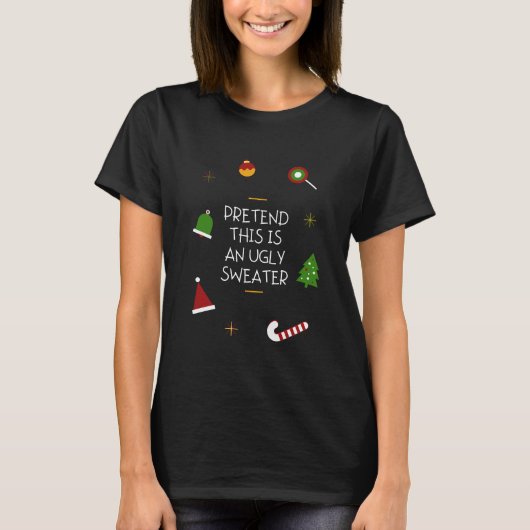 kersttee Shirt (Voorkant)
