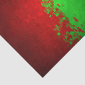 kersttefietpapier, digitaal rood, groen design tissuepapier (Detail)