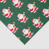 Kersttefietsenpapier voor Softball Player Tissuepapier (Detail)