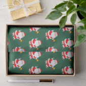 Kersttefietsenpapier voor Softball Player Tissuepapier (Geschenk)