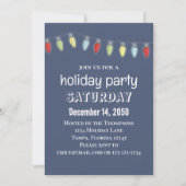 kersttekenfilms Whimsical Cute Typografie Kaart (Voorkant)