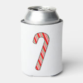 kersttekening met snoepriet blikjeskoeler (Blikje Voorkant)