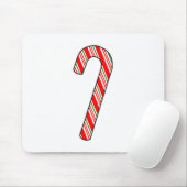 kersttekening met snoepriet muismat (Met muis)