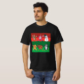 kersttekens abbel t-shirt (Voorkant volledig)
