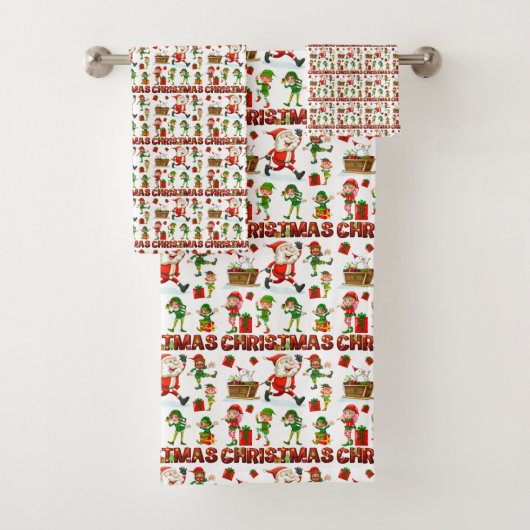 kersttekens bad handdoek (Insitu)