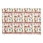 kersttekens kussensloop (Voorkant)