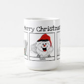 kersttekens rond de wereld koffiemok (Center)