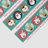 kersttekens tissuepapier (Detail)