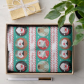 kersttekens tissuepapier (Geschenk)