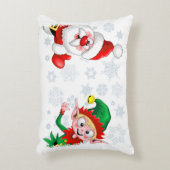 Kersttekens voor kerstmis en kerstmis voor kerstmi accent kussen (Voorkant(Verticaal))