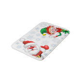 Kersttekens voor kerstmis en kerstmis voor kerstmi badmat (Gekanteld)