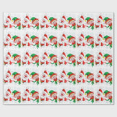 Kersttekens voor kerstmis en kerstmis voor kerstmi cadeaupapier (Vlak)