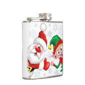 Kersttekens voor kerstmis en kerstmis voor kerstmi heupfles (Rechts)