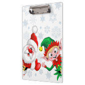 Kersttekens voor kerstmis en kerstmis voor kerstmi klembord (Links)