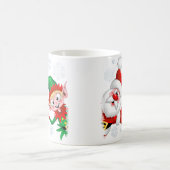 Kersttekens voor kerstmis en kerstmis voor kerstmi koffiemok (Center)