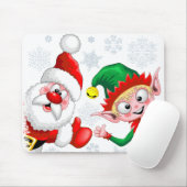 Kersttekens voor kerstmis en kerstmis voor kerstmi muismat (Met muis)