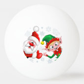 Kersttekens voor kerstmis en kerstmis voor kerstmi pingpongbal (Voorkant)