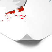 Kersttekens voor kerstmis en kerstmis voor kerstmi poster (Hoek)