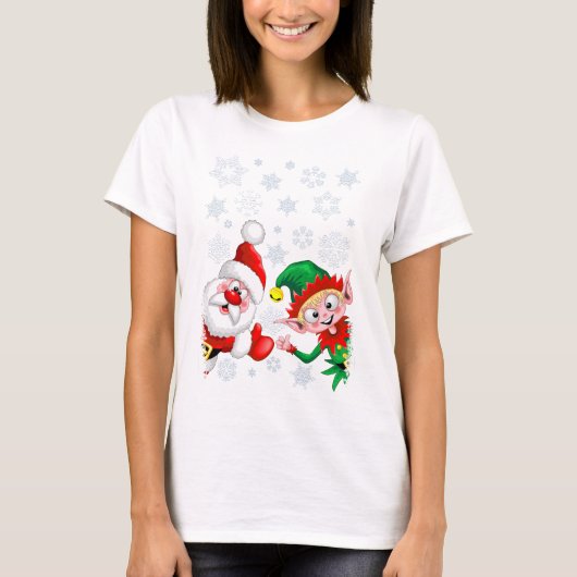 Kersttekens voor kerstmis en kerstmis voor kerstmi t-shirt (Voorkant)