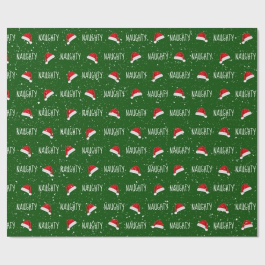 kersttekst met kerstcadeautjes cadeaupapier (Vlak)