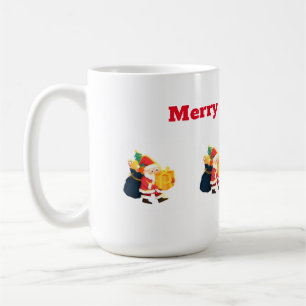 Kersttekst Wensen Gedrukt Klassieke Beker 15 oz Koffiemok