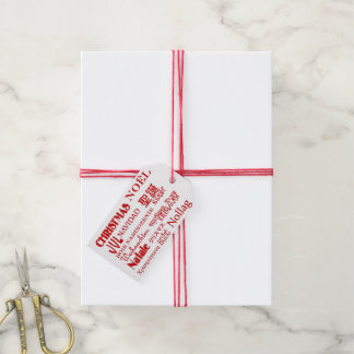 Kerstteksten Cadeaulabel
