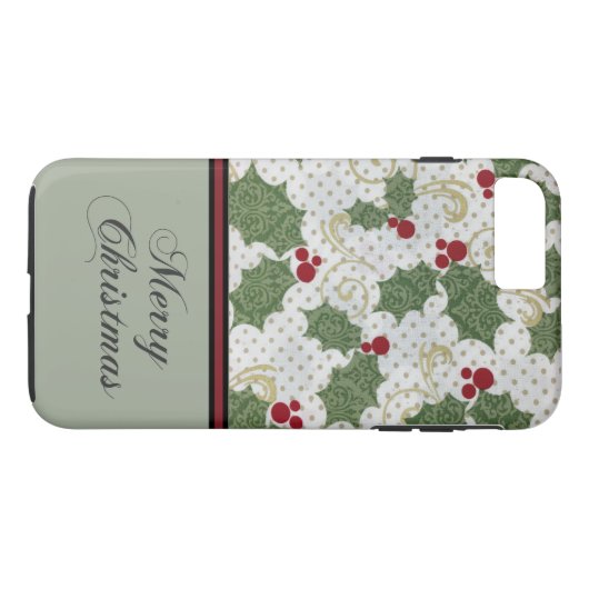 Kersttelefoon Case-Mate iPhone Case (Achterkant (Horizontaal))