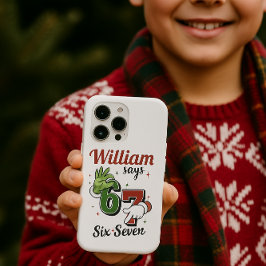 Kersttelefoonhoes - trend 6•7 iPhone 15 pro case