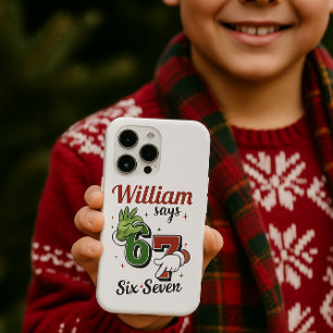 Kersttelefoonhoes - trend 6•7 iPhone 15 pro case