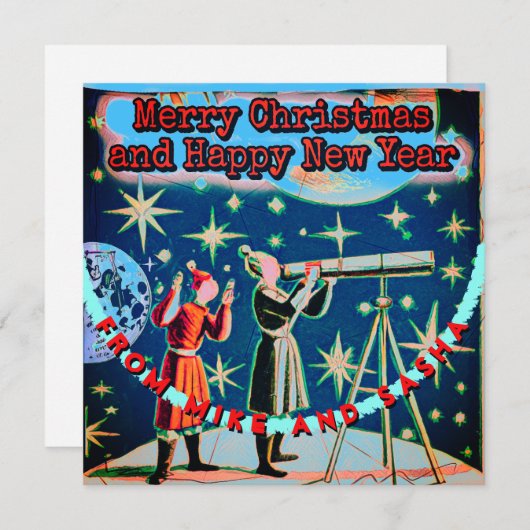  kersttelescoop (Voorkant / Achterkant)