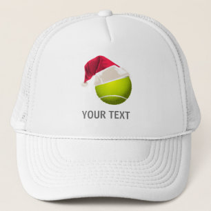 kersttennis Ball Santa Hat Trucker Pet